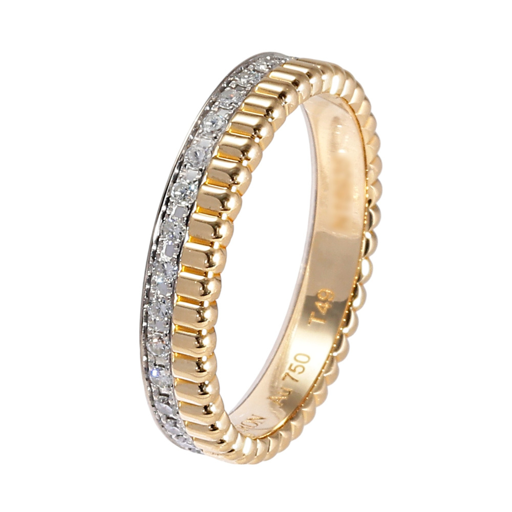 中古] ブシュロン キャトルラディアント ハーフ フルパヴェ JAL00134