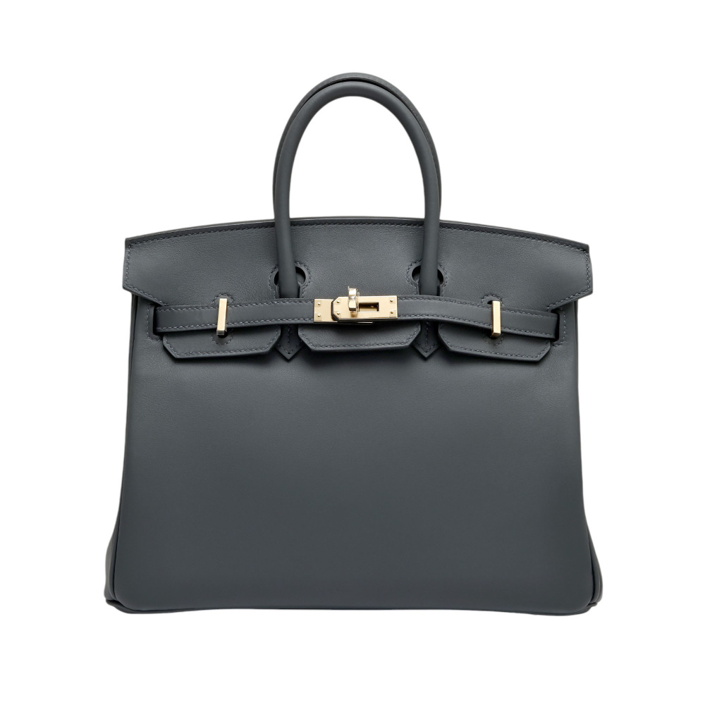 未使用] エルメス バーキン25 スイフト グリミスティ イエローゴールド