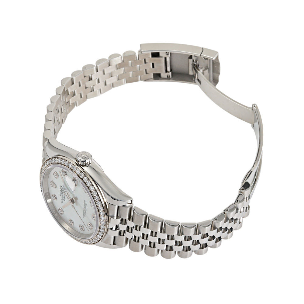 ロレックス デイトジャスト 126284RBR.WHSH10PDJ シェル ホワイト/10PD