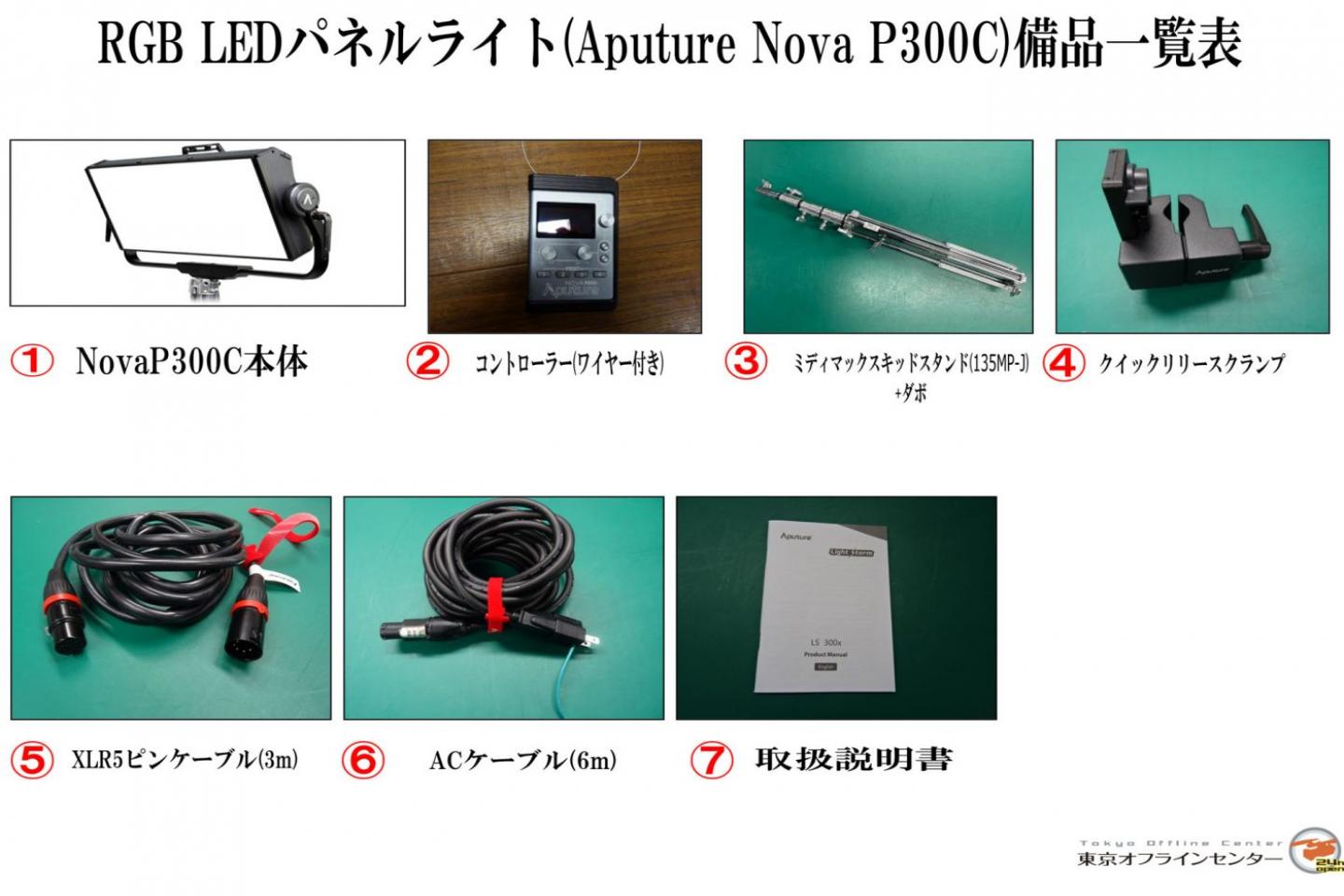 Aputure Nova P300C｜撮影機材レンタルからEDIT・MA作業まで24時間安心