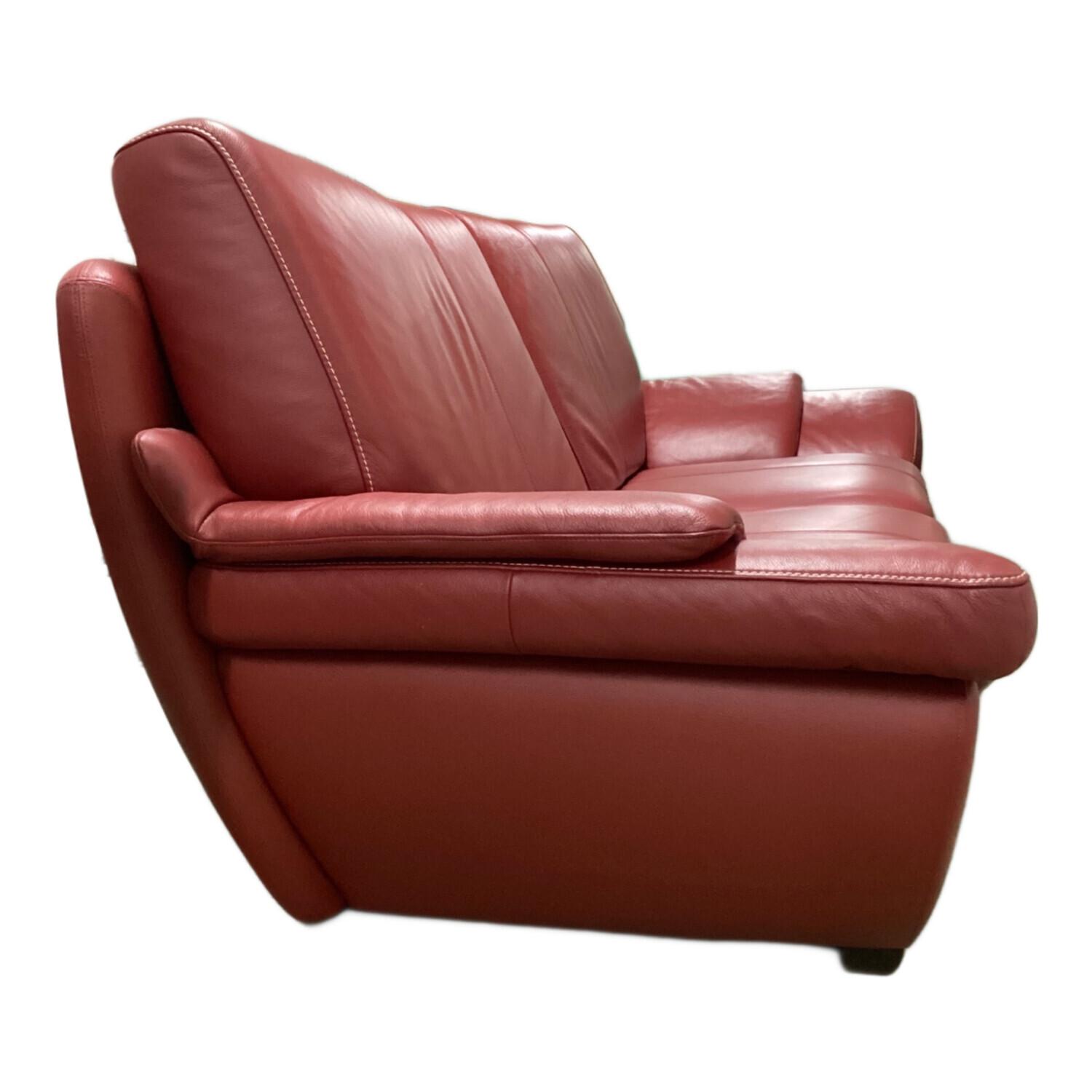 karimoku (カリモク) 3人掛けソファー レッド 98 chitano Z1060