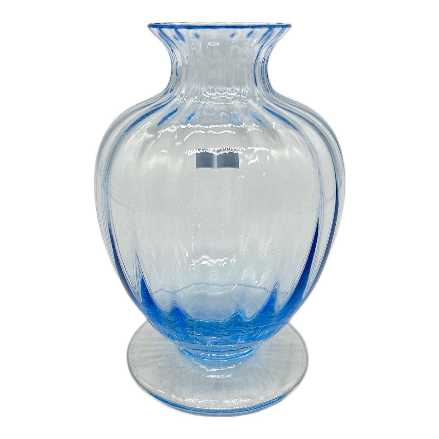 Baccarat (バカラ) フラワーベース アクアレーユ ブルー｜トレファクONLINE