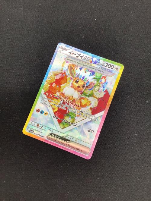 ポケモンカード イーブイex 224/187 SAR 「テラスタルフェスex
