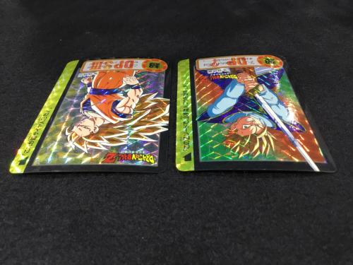 10億枚突破記念品 絵合わせカード 2枚セット DRAGON BALL Z