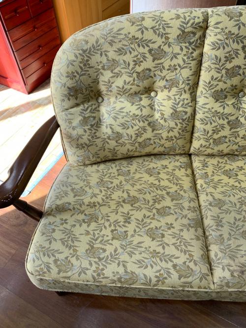 karimoku (カリモク) 3人掛けソファー ベージュ コロニアル