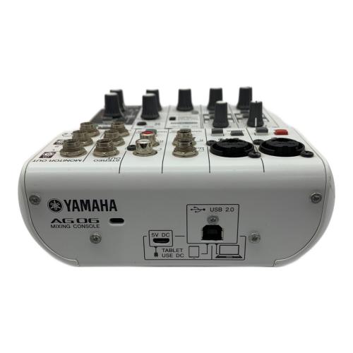 YAMAHA (ヤマハ) ミキシングコンソール AG-06 ☆｜トレファクONLINE