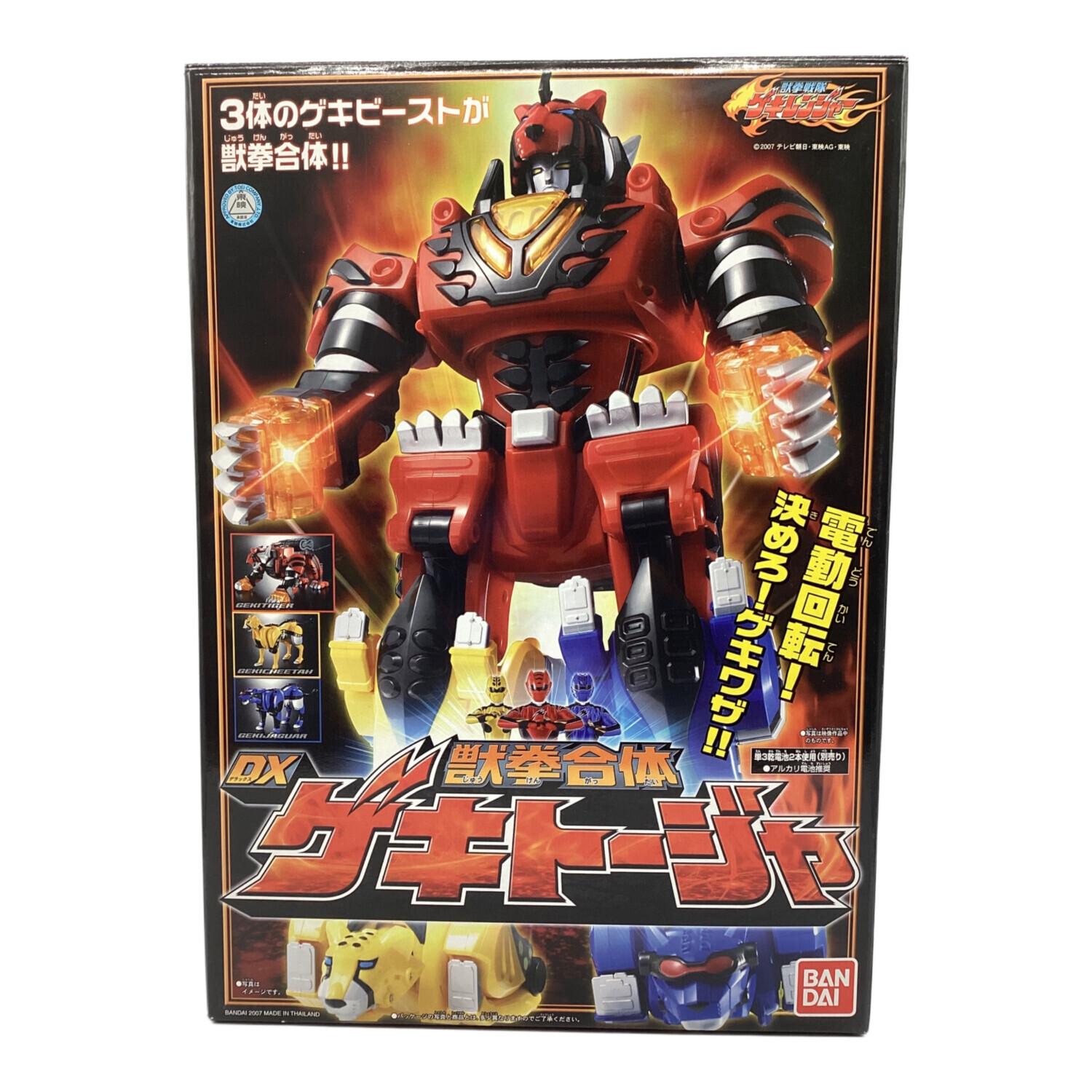 BANDAI (バンダイ) 戦隊ヒーロー 箱付 DX獣拳合体ゲキトージャ 獣拳