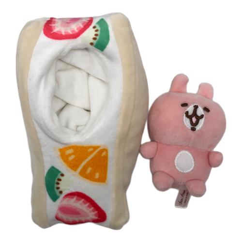 ぬいぐるみ カナヘイ うさぎのフルーツサンド タグ付き「カナヘイの