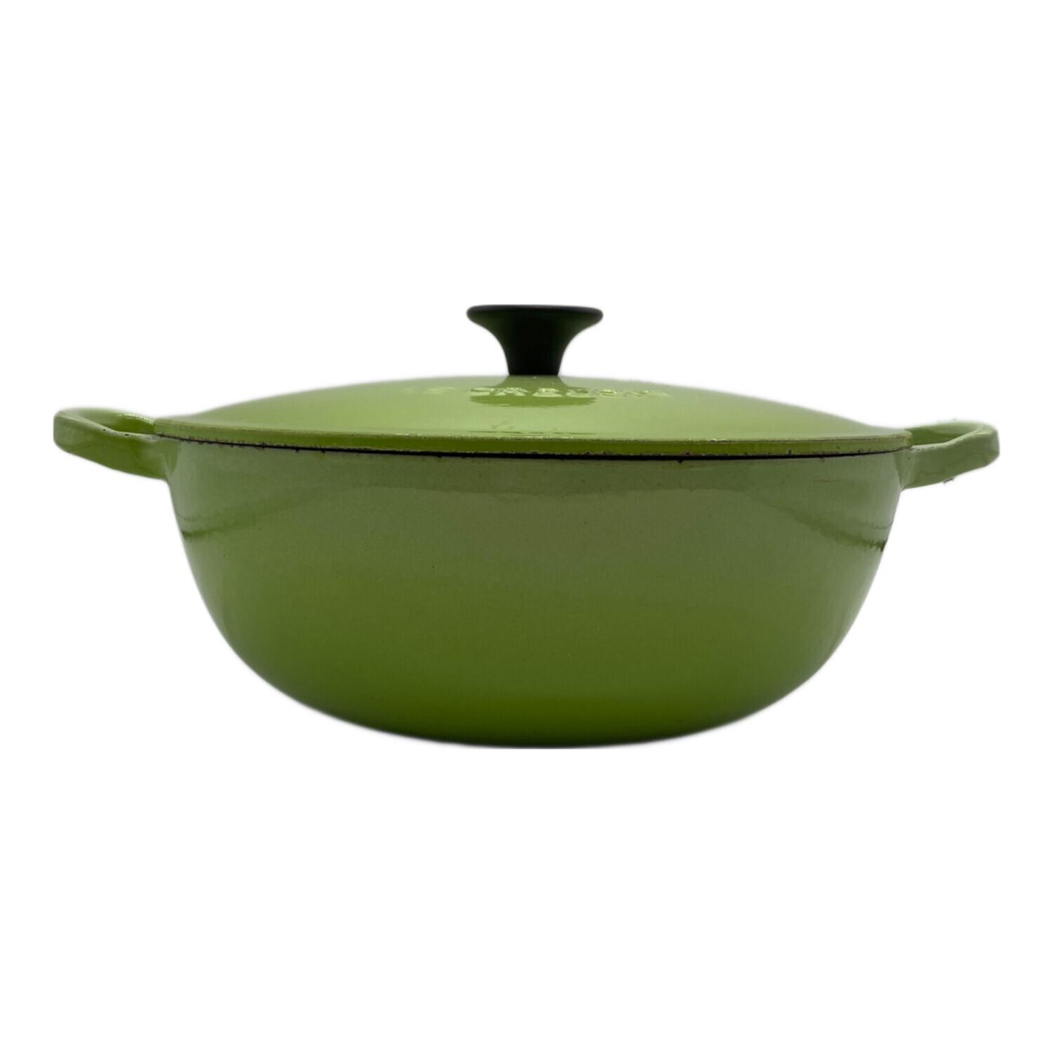 LE CREUSET (ルクルーゼ) 鍋 SIZE 22cm ライトグリーン マルミット22