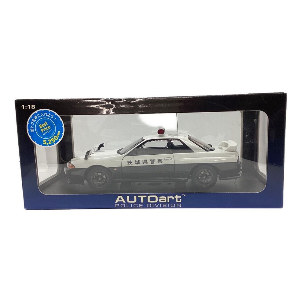 AUTOart (オートアート) ミニカー 1/43 GT-R R32 茨城県警察