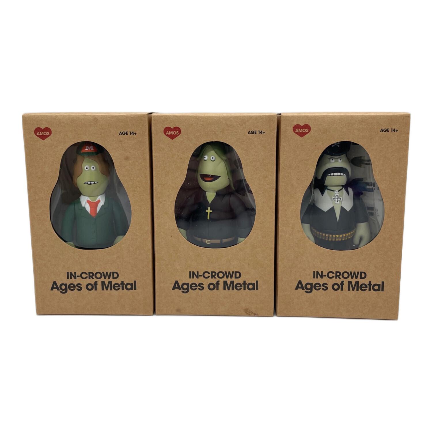 AMOS TOY (アモストイ) IN-CROWD AGES OF METAL 6体セット フィギュア