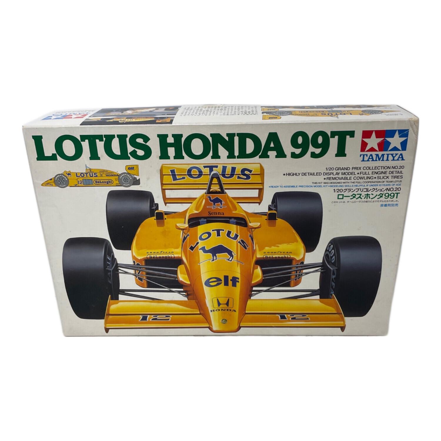 TAMIYA (タミヤ) ロータス・ホンダ99T プラモデル No.20 未組立 1/20