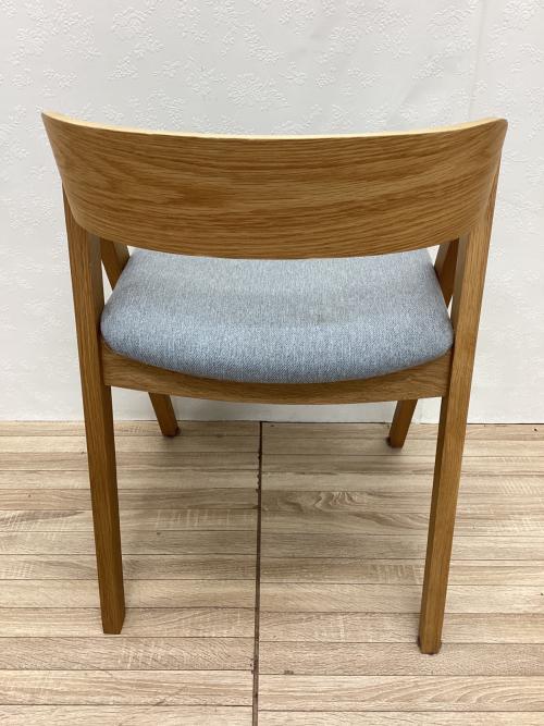 UNICO (ウニコ) ダイニングチェアー ナチュラル×グレー ELEMT