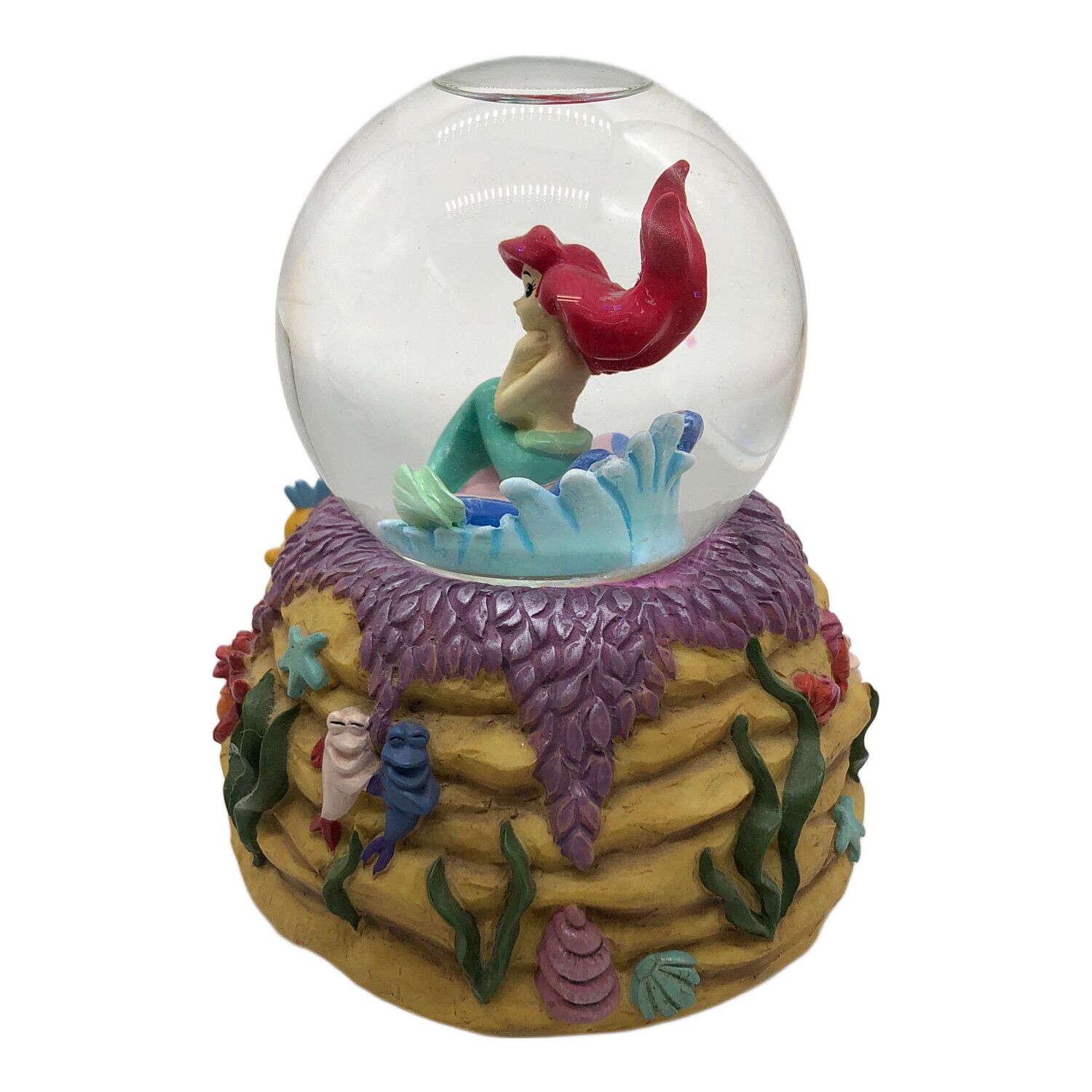 アリエル オルゴール付スノードーム CD-431-S-033 ディズニーグッズ