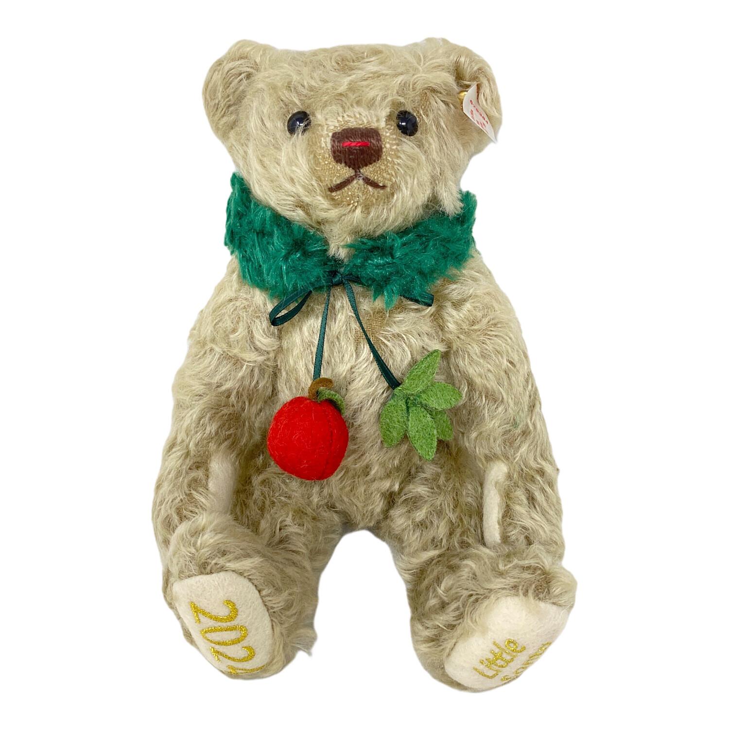 Steiff (シュタイフ) テディベア リトルサンタ2024 アップル タグ付