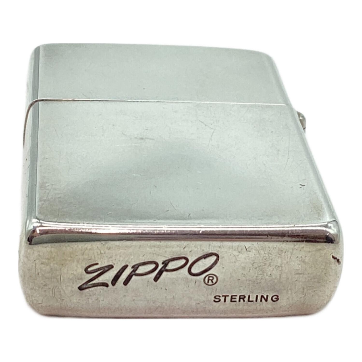 ZIPPO 筆記体ロゴ刻印 スターリングシルバー(SILVER925)｜トレファクONLINE