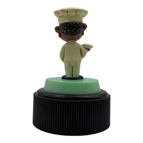 オリエンタル即席カレー人形 ボブルヘッド ペットボトルキャップ