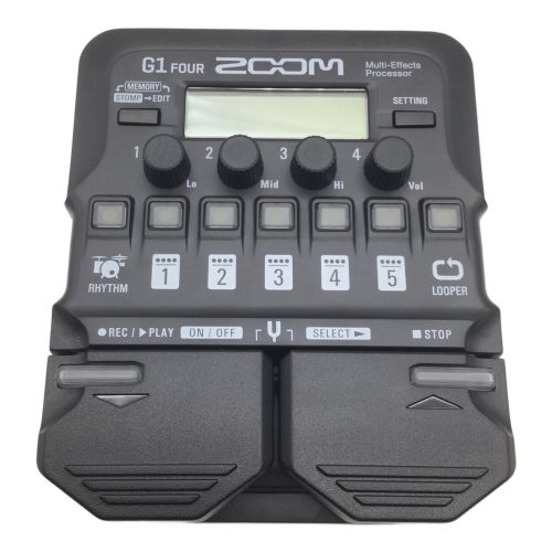 ZOOM (ズーム) Multi-Effects Processor G1X FOUR｜トレファクONLINE