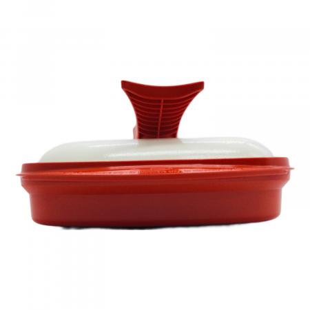 電子レンジ専用調理器 レンジメートPRO グランデ レッド｜トレファクONLINE