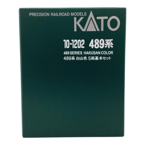 KATO (カトー) Nゲージ 489系 白山色 5両基本セット 10-1202
