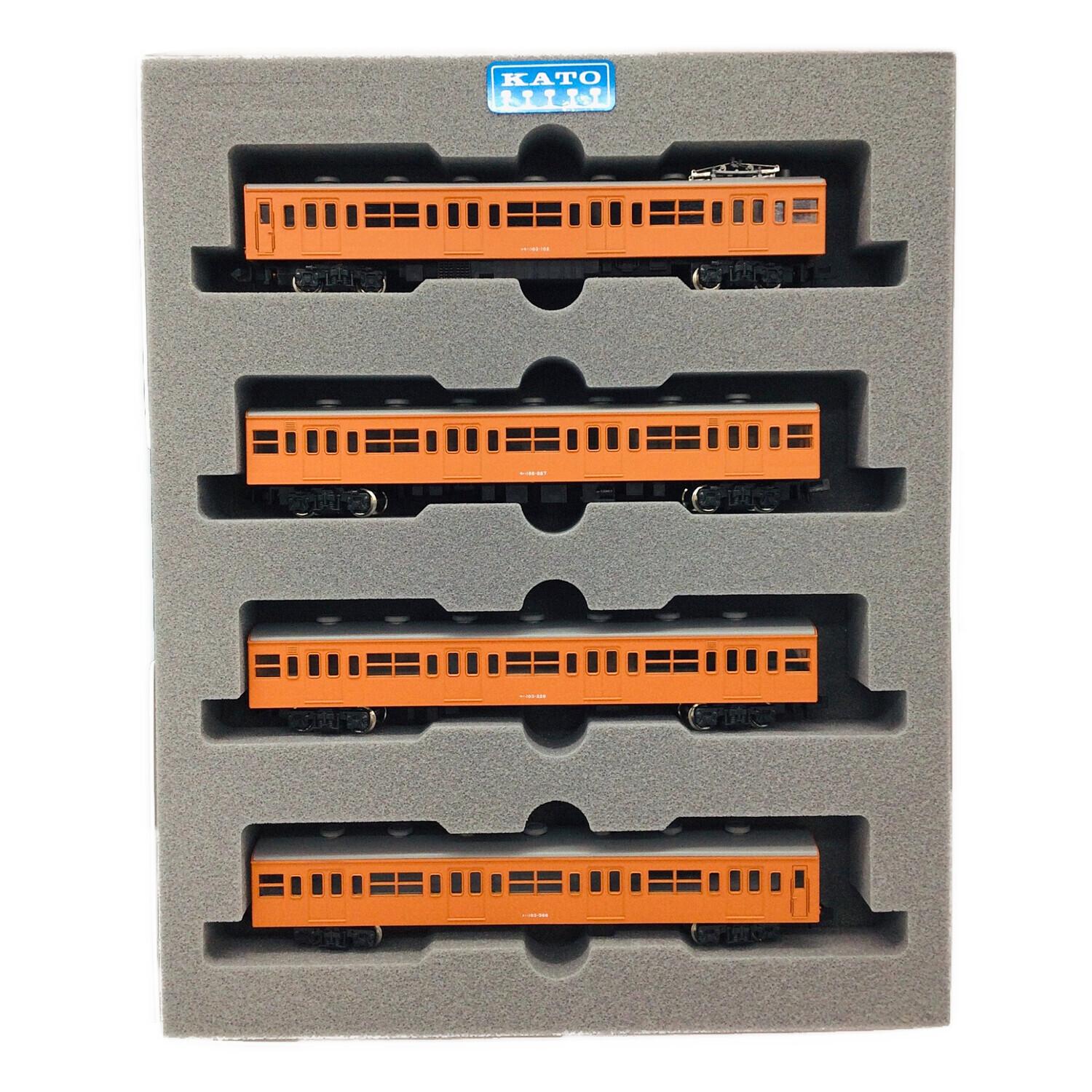 KATO (カトー) Nゲージ オレンジ クモハ103-102/モハ102-227/サハ103