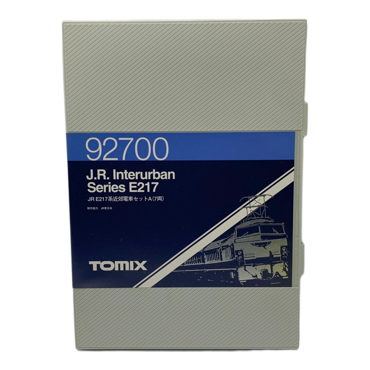 TOMIX (トミックス) Nゲージ 92700 JR E217系近郊電車セットA(7両