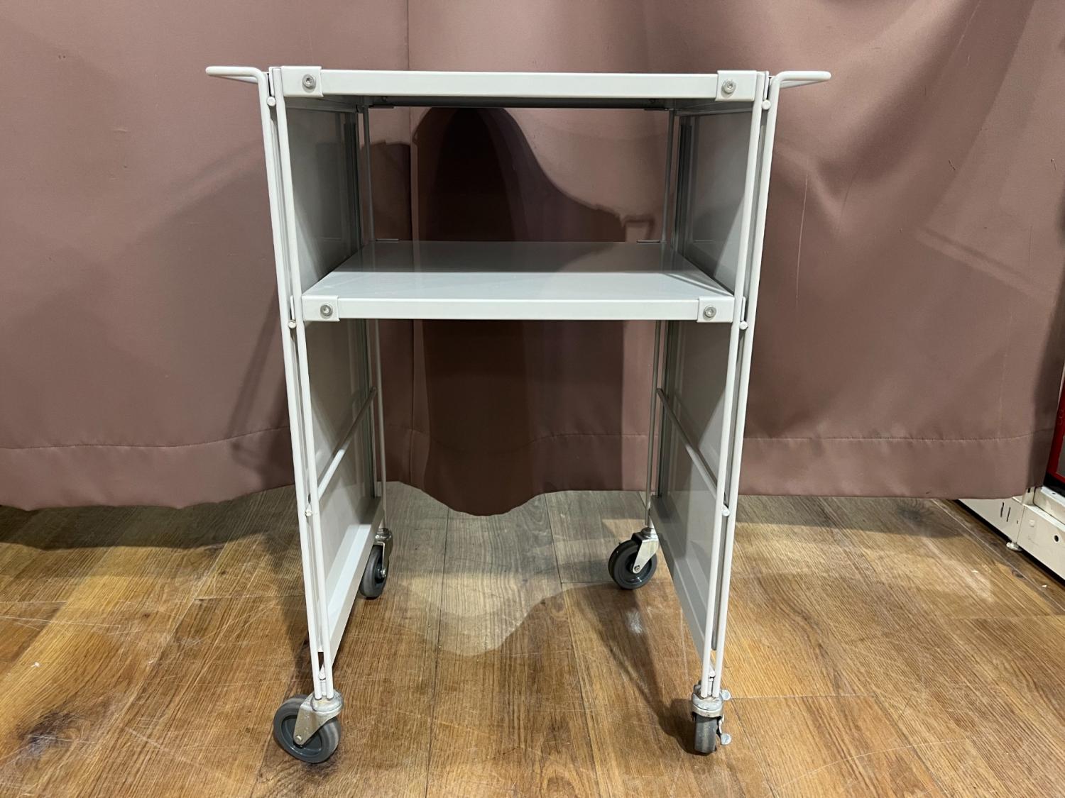 無印良品 (ムジルシリョウヒン) キッチンワゴン 下段欠品 ホワイト