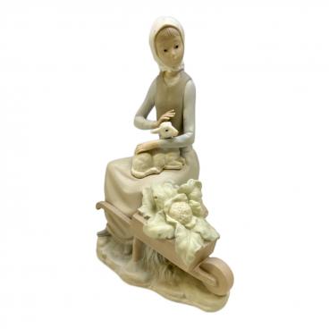 LLADRO (リヤドロ) フィギュリン 読書する貴婦人 ヨゴレ有｜トレファク