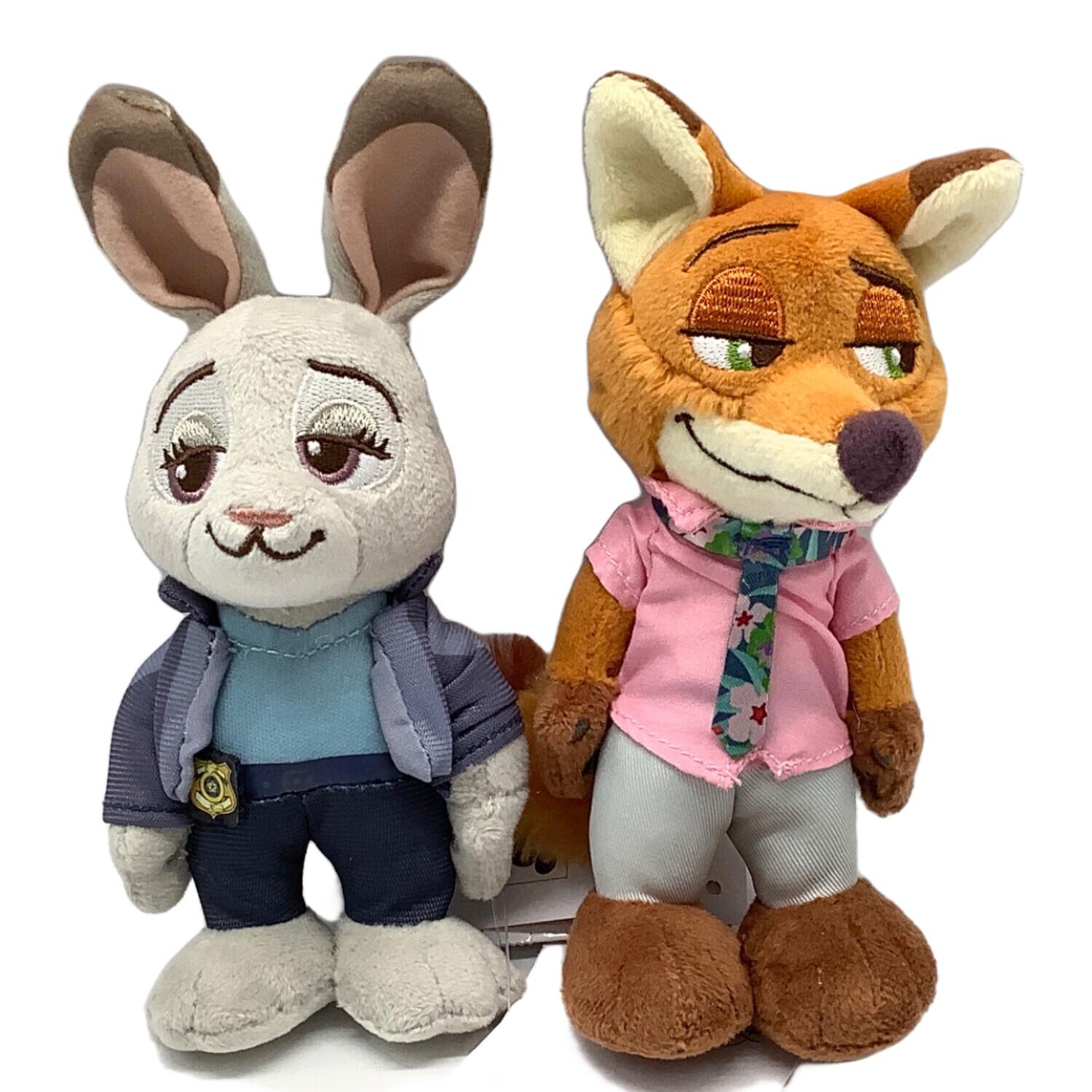 Disney ニック・ワイルド＆ジュディ・ホップス stanDs ヌイグルミ