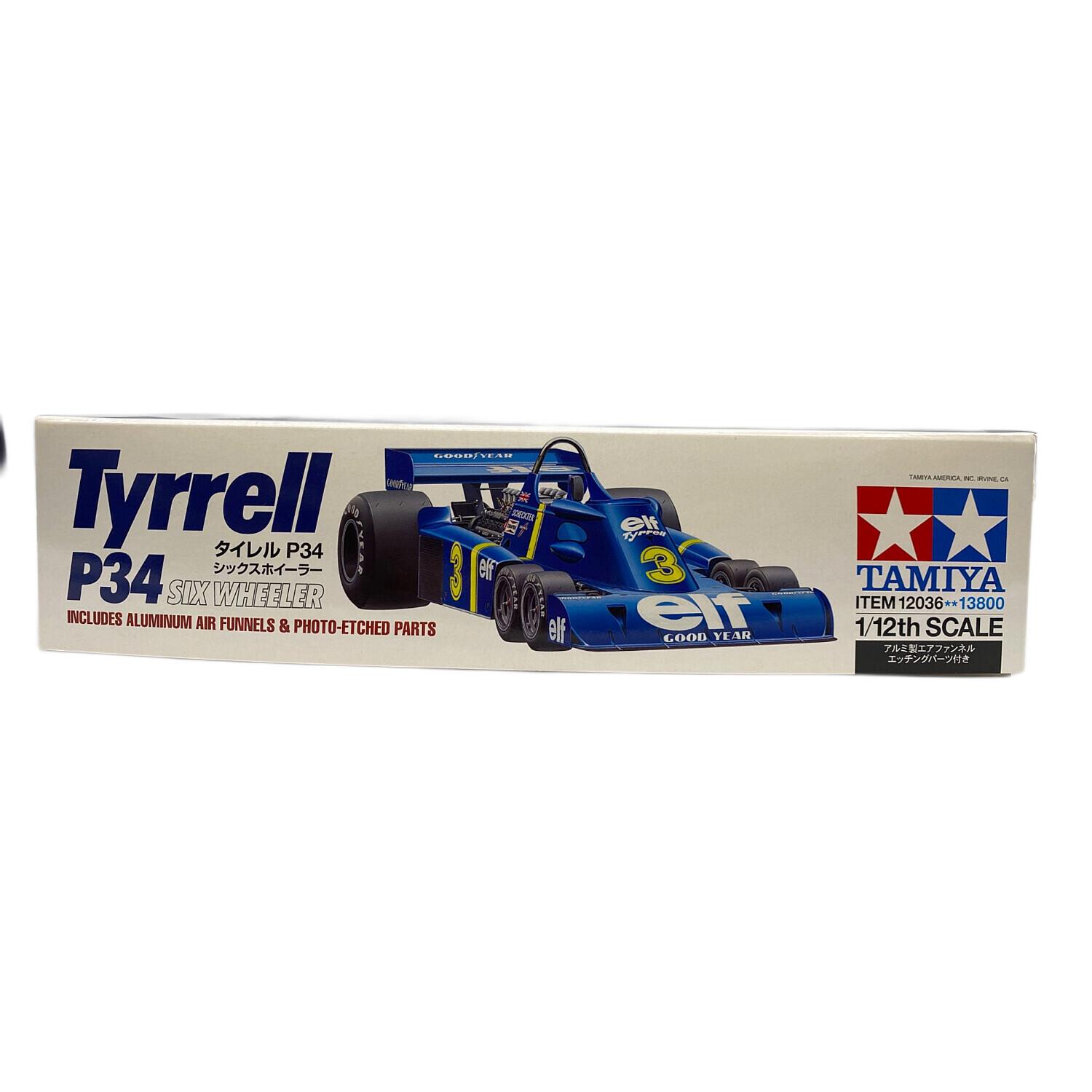 プラモデル 1/12 タイレル P34 シックスホイーラー エッチングパーツ