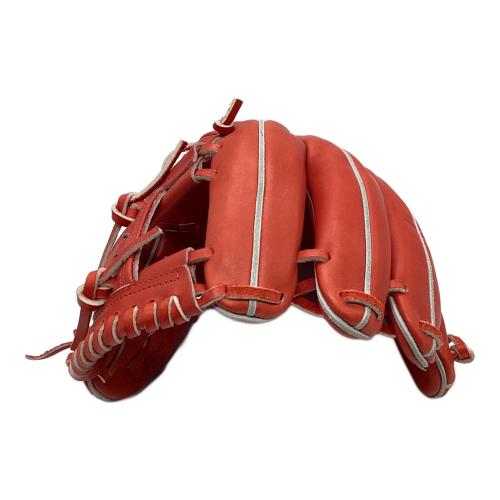 MIZUNO (ミズノ) 硬式グローブ レッド ケース付 グローバルエリート
