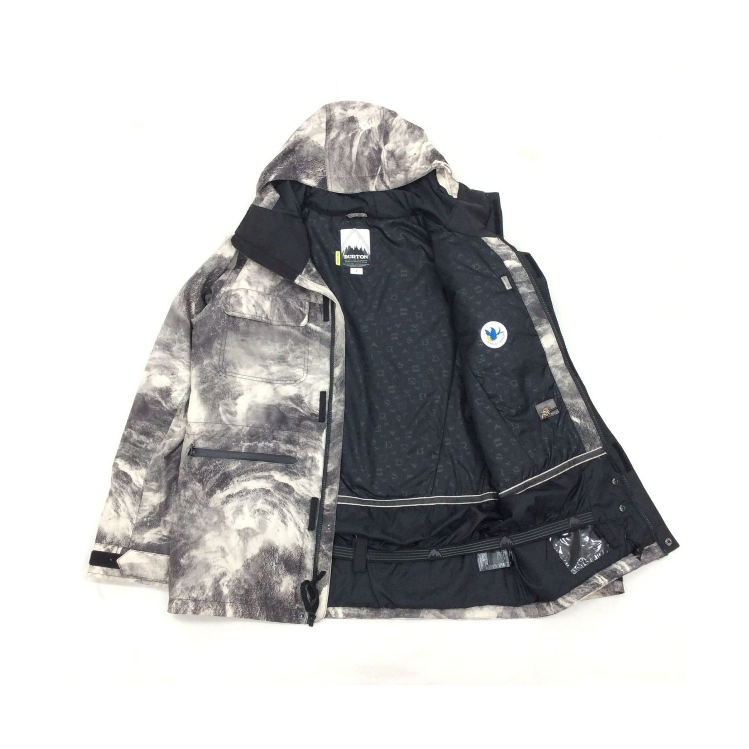 バートン ak スノーボードウェア グレー L スノーボードウェア