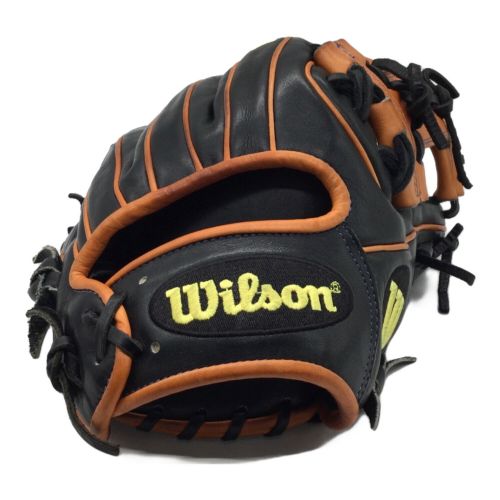 Wilson (ウィルソン) 硬式グローブ 約28cm オレンジ×ブラック A2000
