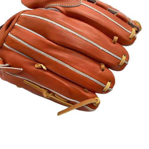 YGS (山本グラブスタジオ) 硬式グローブ オレンジ ケース付 664K 投手