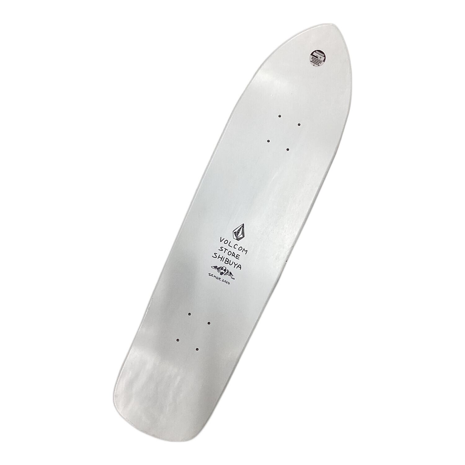 VOLCOM (ボルコム) スケートデッキ スケートボード ホワイト