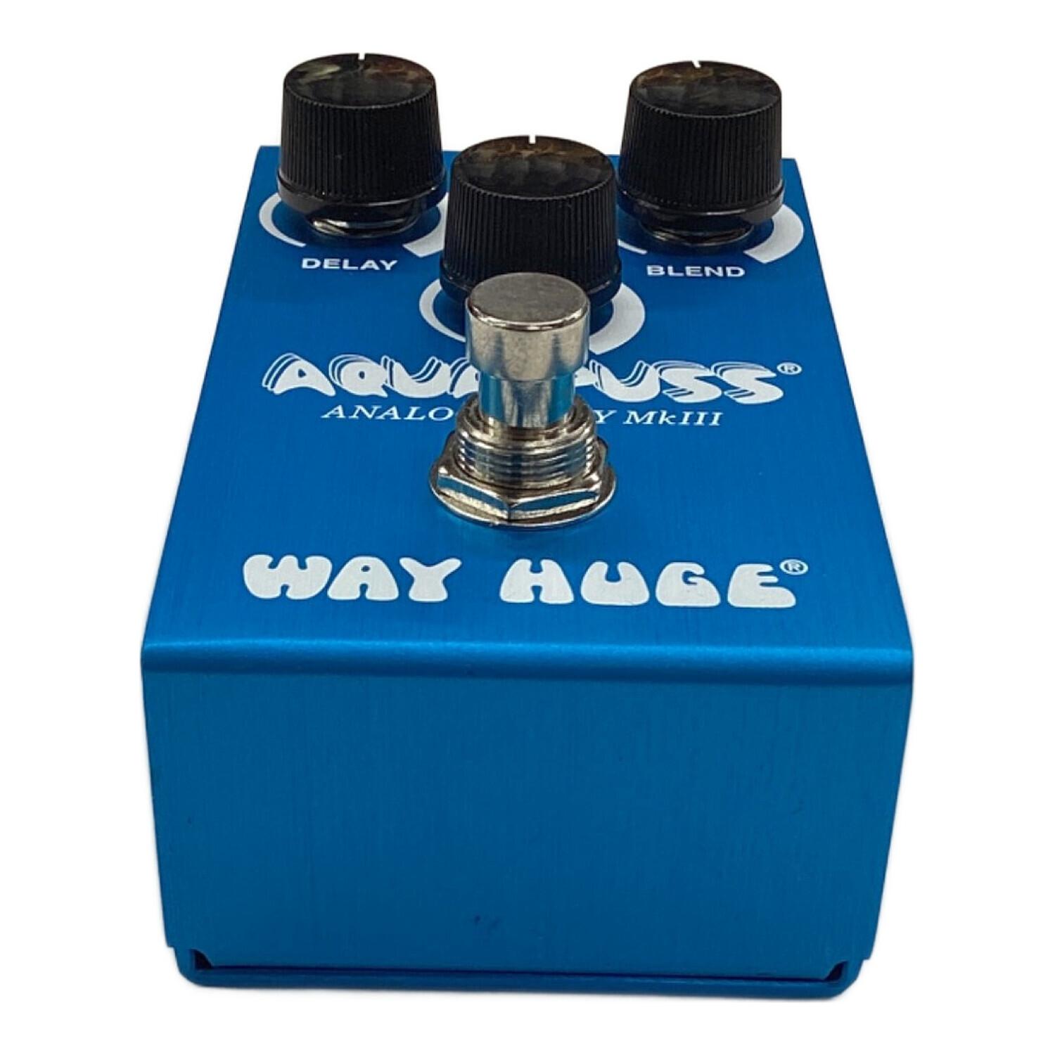 WAY HUGE (ウェイ ヒュージ) ディレイペダル AQUA-PUSS ANALOG DELAY