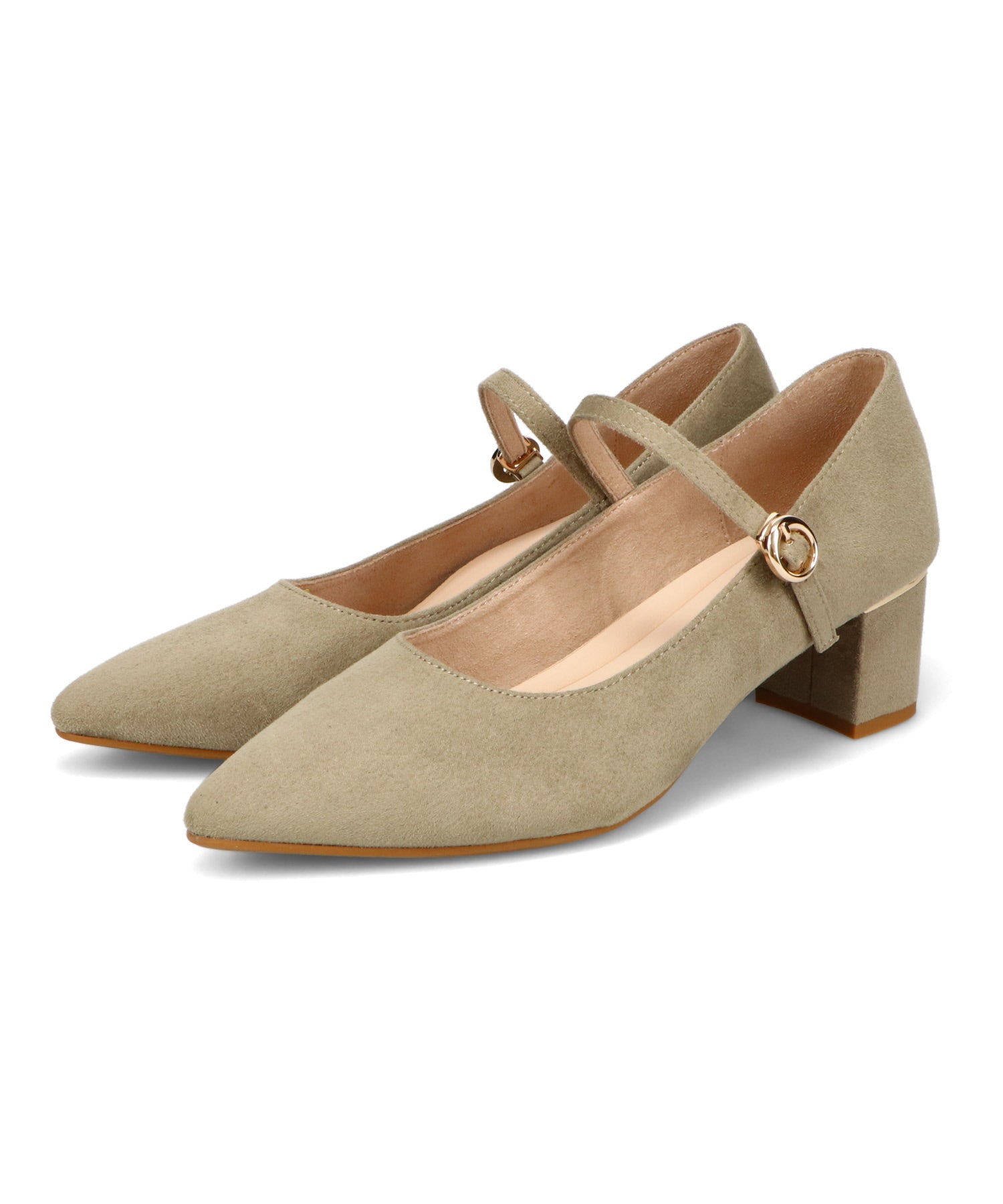 カタログ掲載アイテム】ポインテッドトゥストラップパンプス/52103