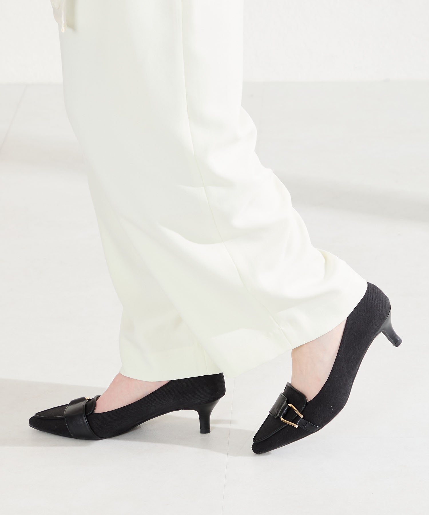 サイドバックルポインテッドトゥパンプス/62104 – ORIENTALTRAFFIC