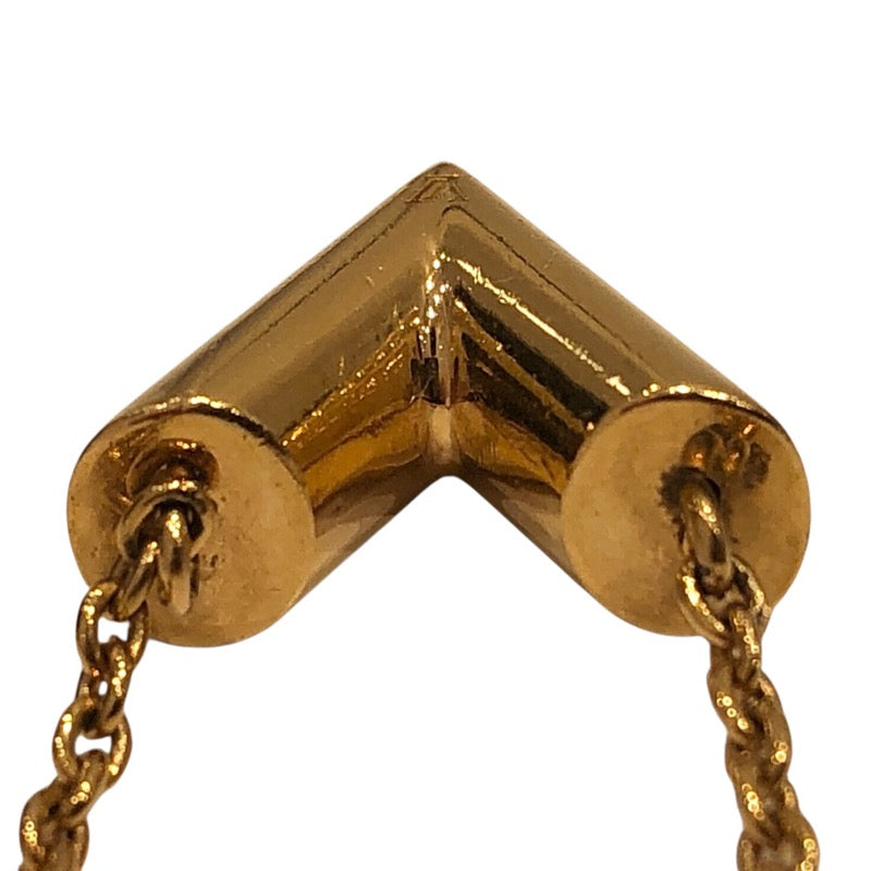 ルイ・ヴィトン LOUIS VUITTON エセンシャルV ネックレス ゴールド GP