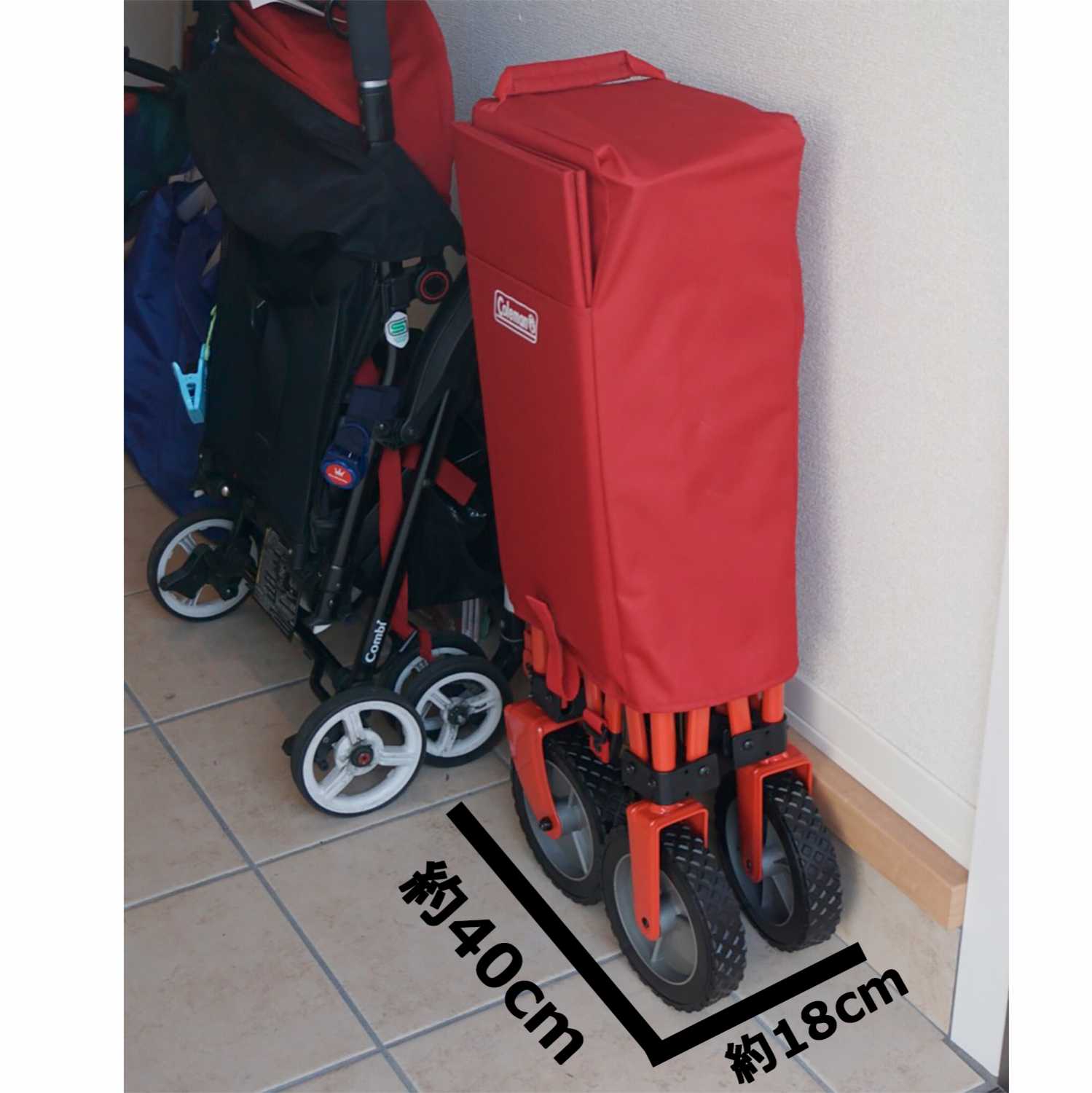 アウトドアワゴン（レッド）の通販｜キャンプ用品のコールマン【公式