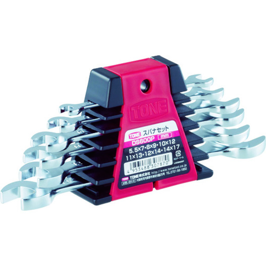 TONE スパナセット6本組 DS600P | ファクトリーギア - 公式オンライン