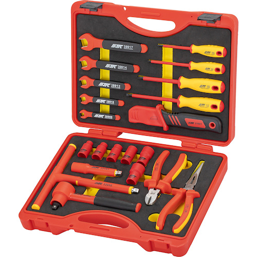 JTC 絶縁工具セット JTCI017 | ファクトリーギア - 公式オンラインショップ