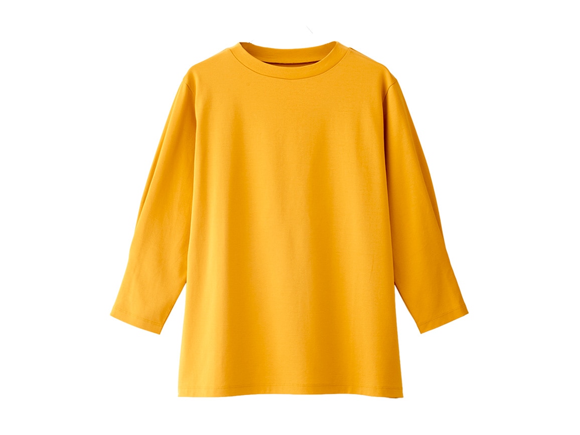 ハルメク×テンセルTM プルオーバー（クルーネック・七分袖）(02_M