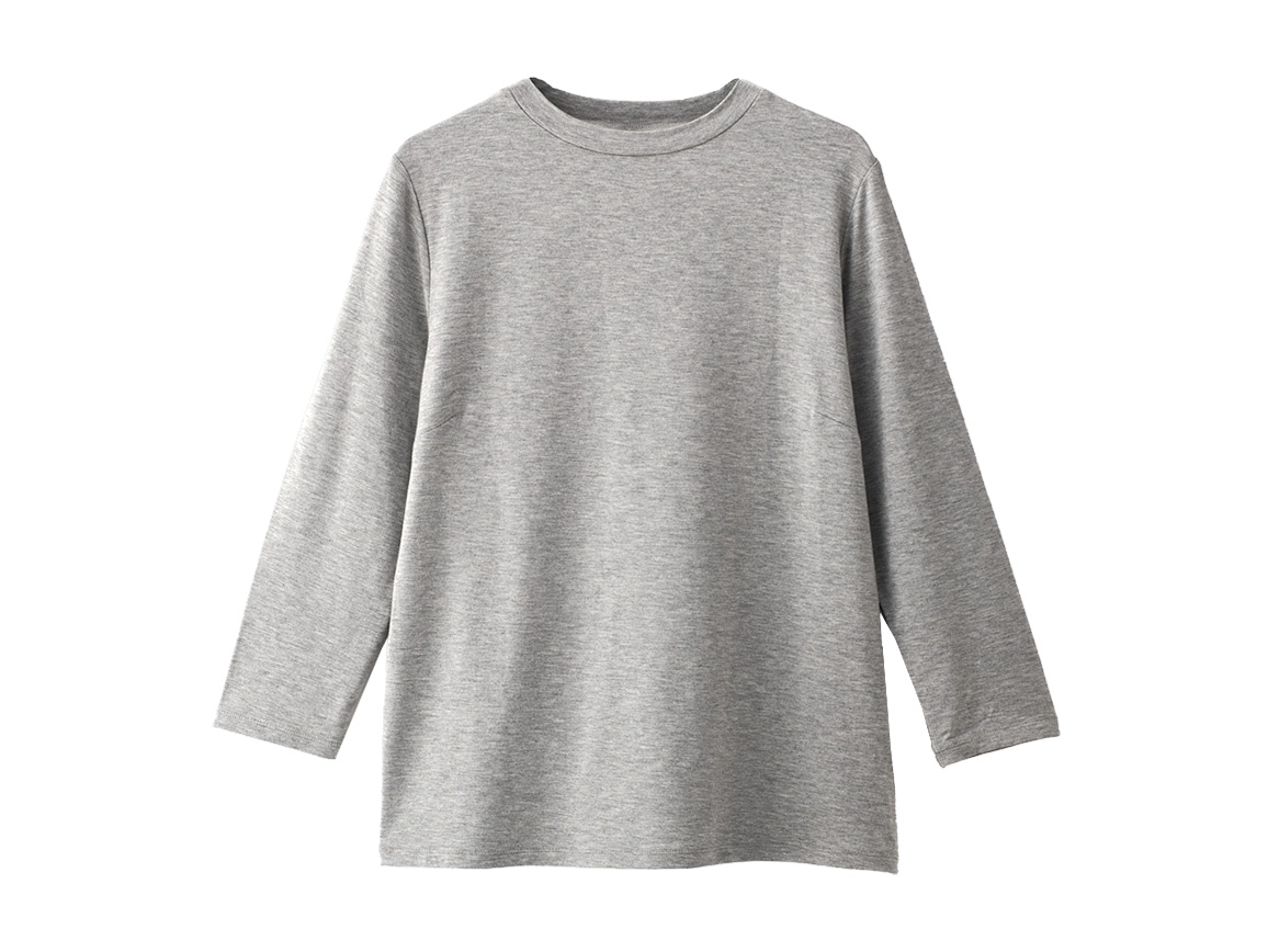 ハルメク×テンセルTM プルオーバー（クルーネック・七分袖）(02_M