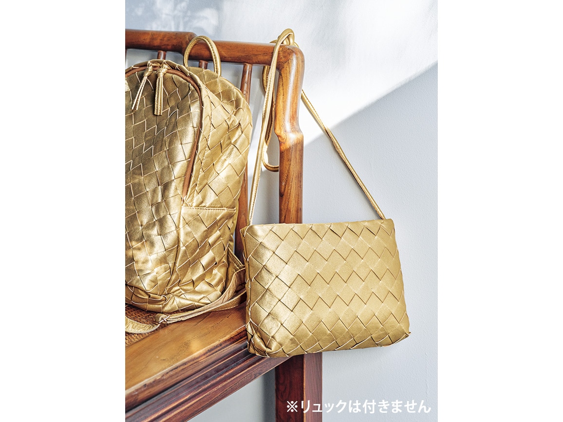 本革メッシュポシェット(06_ブラック): ｜ カタログ通販のハルメク