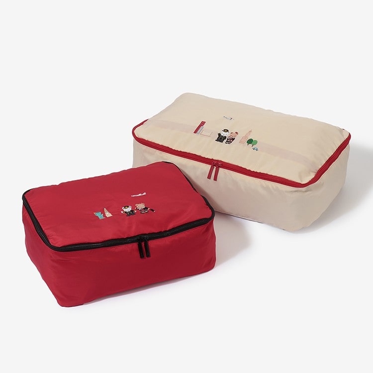 ファミリア]JALオリジナル パッキングケースL 直行便で旅する「NY