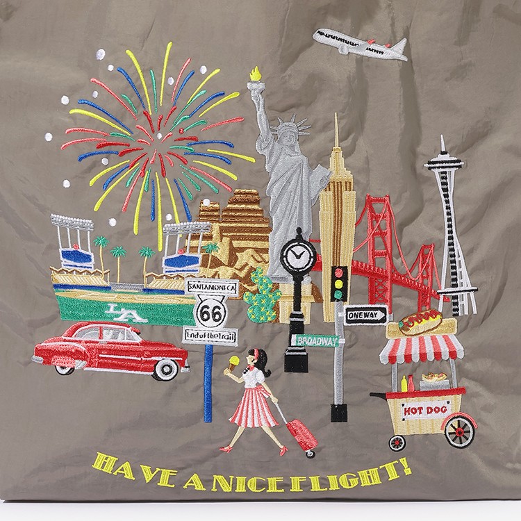 ボールアンドチェーン]JALオリジナルバッグ グレー(グレー): JAL