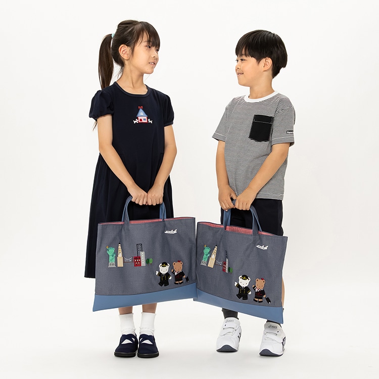 ファミリア]JALオリジナル デニムバッグ直行便で旅する「NY」: JAL