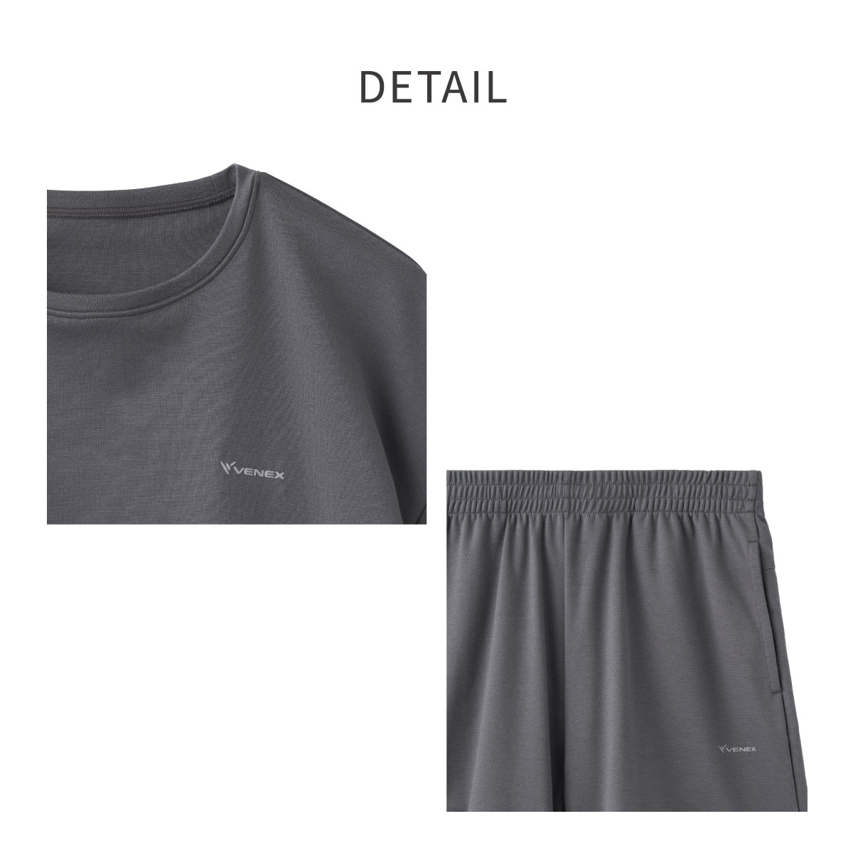 VENEX ベネクス コンフォートポンチ ハーフセットアップ ユニセックス