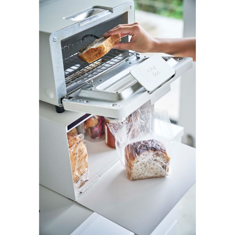 ブレッドケース タワー ホワイト(ホワイト): YAMAZAKI｜JAL Mall